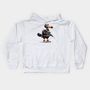 Tactical Dodo Bird Kids Hoodie